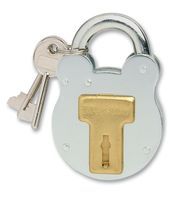 PADLOCK, ALL WEATHER, 51MM