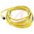 Cordset;  Straight Male;  Yellow;  6 m;  5 x 22 AWG;  PVC;  4 A;  250 V;  105 degC