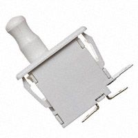 SPDT Pushbutton Switch, 0.1A 125/250VAC, Snap-In, Quick Connect