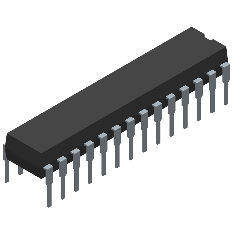 I2C Interface 3400kHz 5.5V Automotive 28-Pin SPDIP Tube