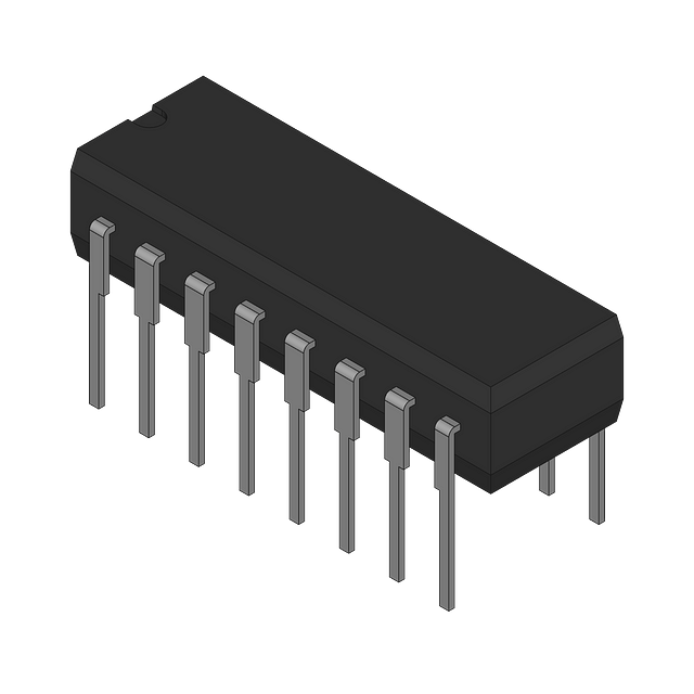 CMOS Quad AND/OR Select Gate 16-CDIP -55 to 125