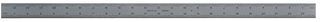 RIGID RULER, STAINLESS STEEL, 24X0.812IN; Length:24; Width:0.812; Graduations:1/8, 1/16, 1/32, 1/64; Body Material:Steel; Length - Imperial:24; Overall Length:24; Tool Body Material:Stainless Steel ;RoHS Compliant: NA