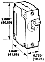 MAGNETIC CIRCUIT BREAKER