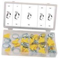 HOSE CLAMP ASSORTMENT, 26PCS