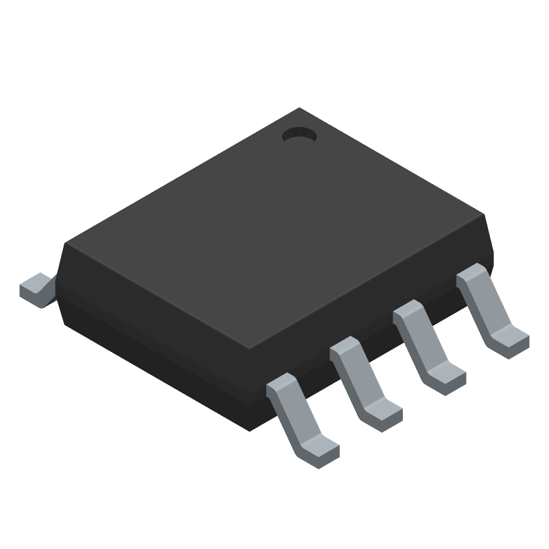 1A High-Side Driver, 5.5V, SOP, Overtemp/Rev Current Protection