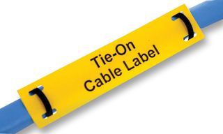 LABEL, YELL, 60X13MM, 60/SHEET, PK10
