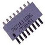 Thick Film Resistor Network, 10k Ohm, 2%, 2.3W, Bussed, SMD