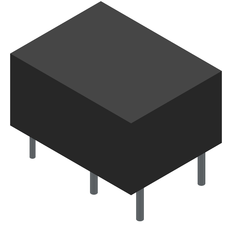 5VDC 8A DPST General Purpose Relay, Through Hole