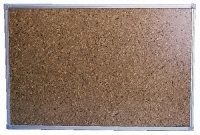 Planorga Brown Adhesive Cork Notice Board, 900 x 600mm