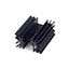 Heat Sink Passive Thru-Hole Aluminum Black Anodized