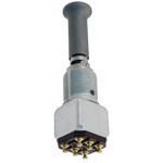 Switch Toggle OFF ON DPST Locking Lever Solder 5A 125VAC 28VDC Panel Mount with Threads