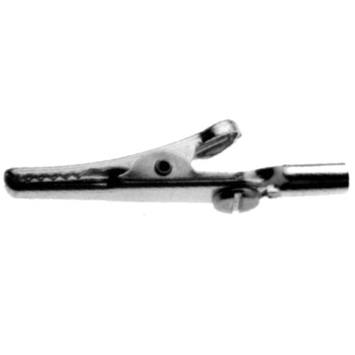 Steel Alligator Clip, Tin Plated, Solder Termination