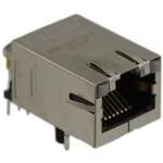 Shielded USB-A Connector, Right Angle, Through Hole, 6 Pos, Gold Plated