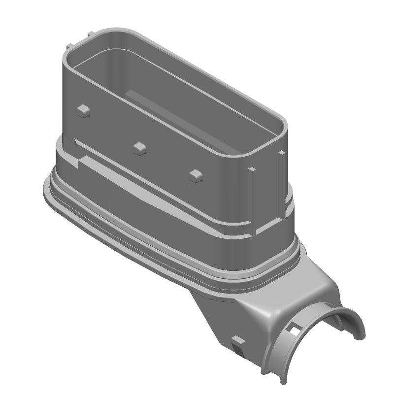 39 Pos 5mm Crimp Wire Housing, Male, PBT, IP67, 25A