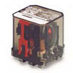 Power Relay 24VDC 10A 3PDT Plug-In