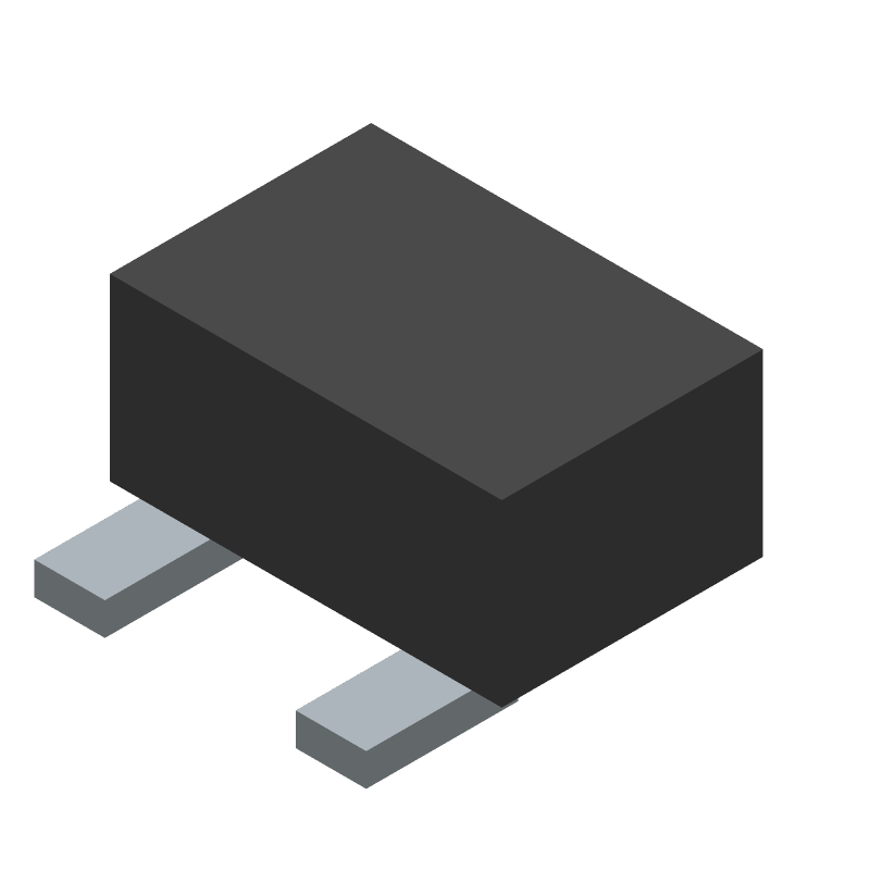 N-Channel JFET, 20V, 890mA, 200mR, SOT-723