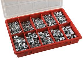 DURATOOL   D01834   HEX NUT SET, 980PCS
