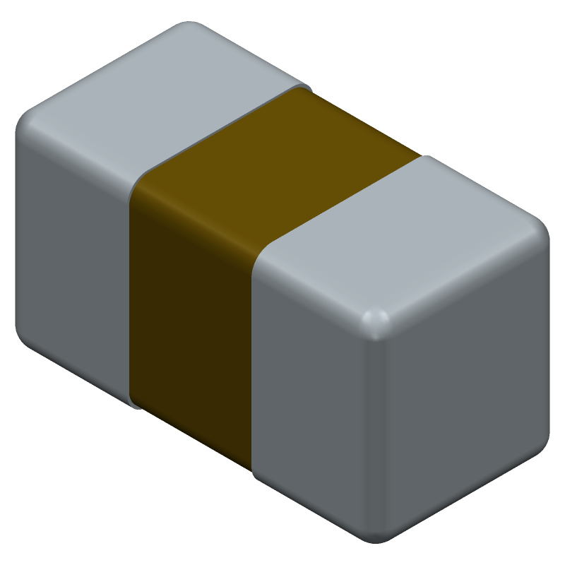 Cap Ceramic 100pF 25V C0G 5% Pad SMD 0201 125°C Ultra Low ESR T/R