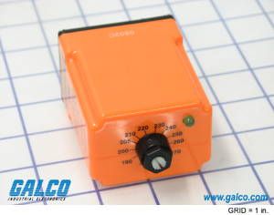 Relay;  Phase Monitor;  DPDT;  10A at 240VAC;  190-270V Adj.;  Lock Shaft;  Octal Plug-In