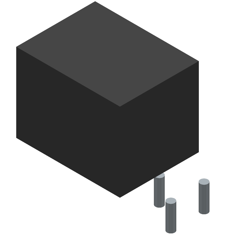 30V 5A Right Angle DC Power Connector, 2mm Pin, Through Hole, Black