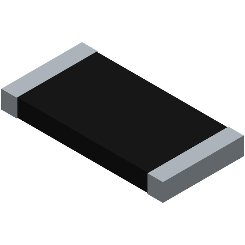 Thick Film Resistor, 1W, 301 Ohm, 1%, 500V, 2512 SMD
