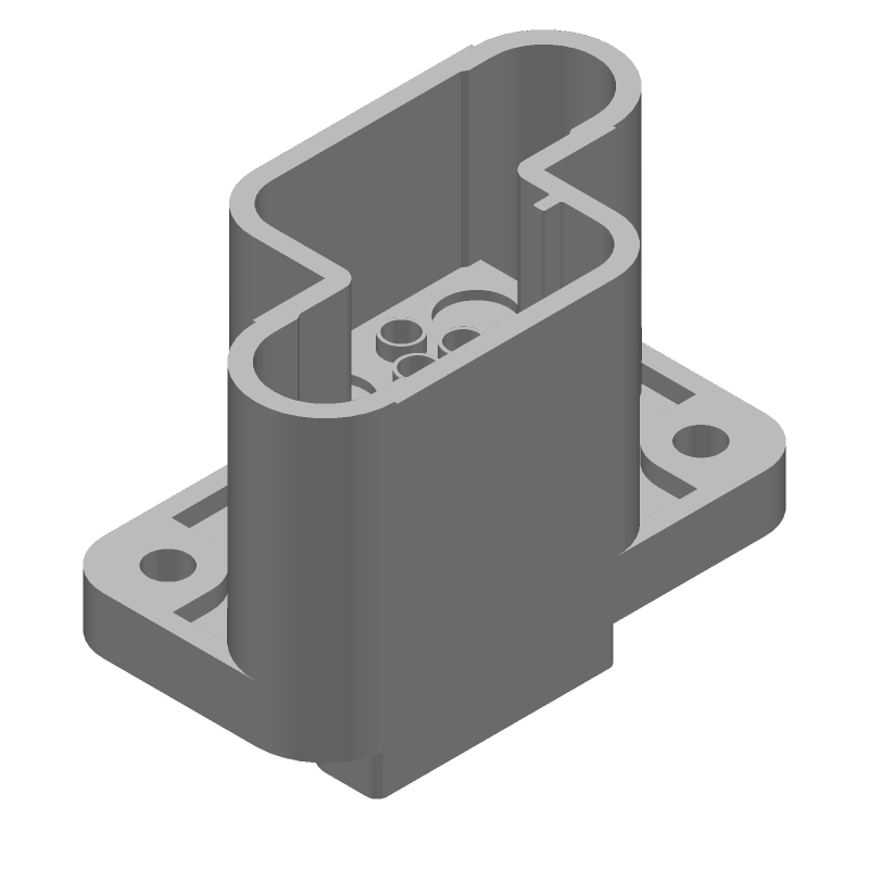 Female Receptacle, 15 Pos, 14A, 600V, UL, VDE, Black