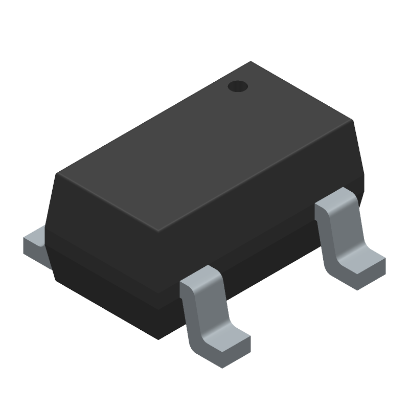 Video Amp Single Volt R-R O/P ±2.5V/5V 5-Pin SOT-23 T/R