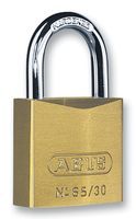 PADLOCK, BRASS, KEYED ALIKE, 30MM