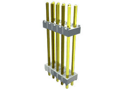 16-Position Surface Mount Connector, 2.54mm Pitch, Tin Contact Plating