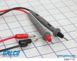POMONA         5309A             Test Lead Set, Test Tip Probe to 4mm Banana Plug, 60 V, 10 A, 1.219 m, 2 Leads