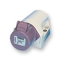 WALTHER         10110             16A 25V 2P Low Voltage Surface Mount Site Socket, IP44