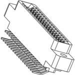 Conn Card Edge F 48 POS 2.54mm Solder RA Thru-Hole