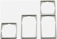 Frame 50 for 1 socket grey