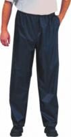 Men's 40  41in Waist Blue Waterproof Cotton Trousers