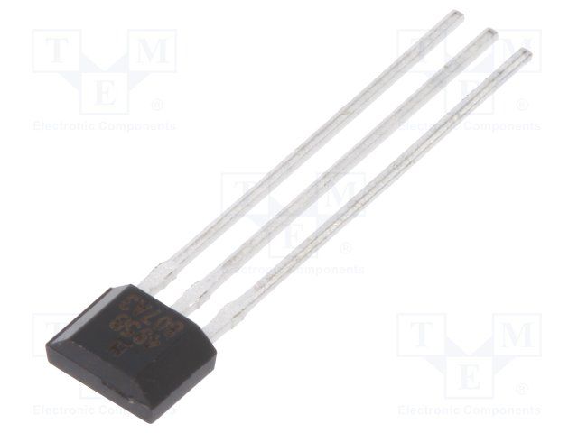 Hall Effect Sensor 10mA Ratiometric 5V/9V 3-Pin Bag