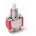 Illuminated Pushbutton Switch, SPDT, 20V, 1A, Momentary, Thru-Hole