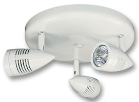 ETERNA         CS3PWH             SPOT LIGHT, TRIPLE, GZ10, WHT