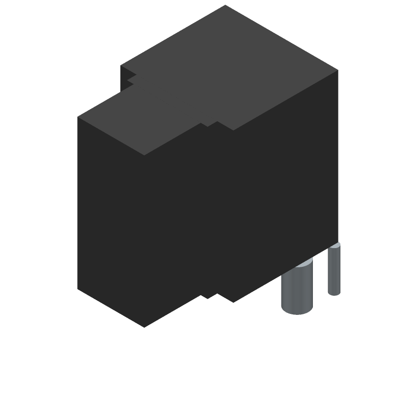 Right Angle Audio Jack, 1 Pole, Shielded, Solder, 34V, 2A