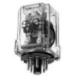 120VAC 10A DPDT Power Relay, Socket Mount