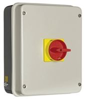 4 Pole Non-Fused Switch Disconnector, 25 A, IP54