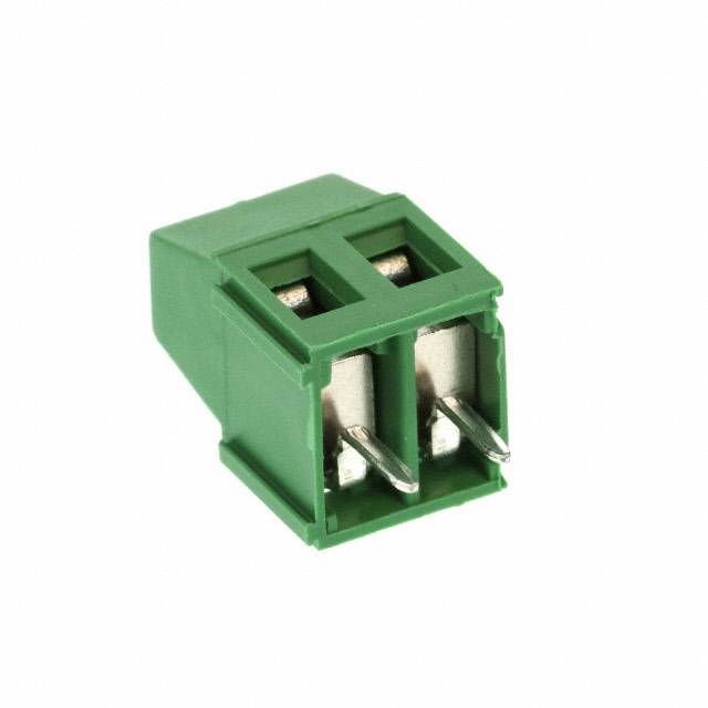 2 Pos 5.08mm Pitch Vertical FFC/FPC Connector, 15A, 300V