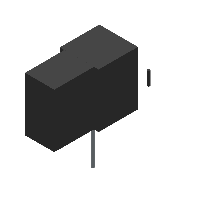 SPDT Pushbutton Switch, 0.1A 28V, Momentary, Thru-Hole PC Pins
