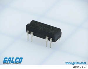 Reed Relay 5VDC 500Ohm 0.5A SPST-NO(19.05x9.52x7)mm THT Dry