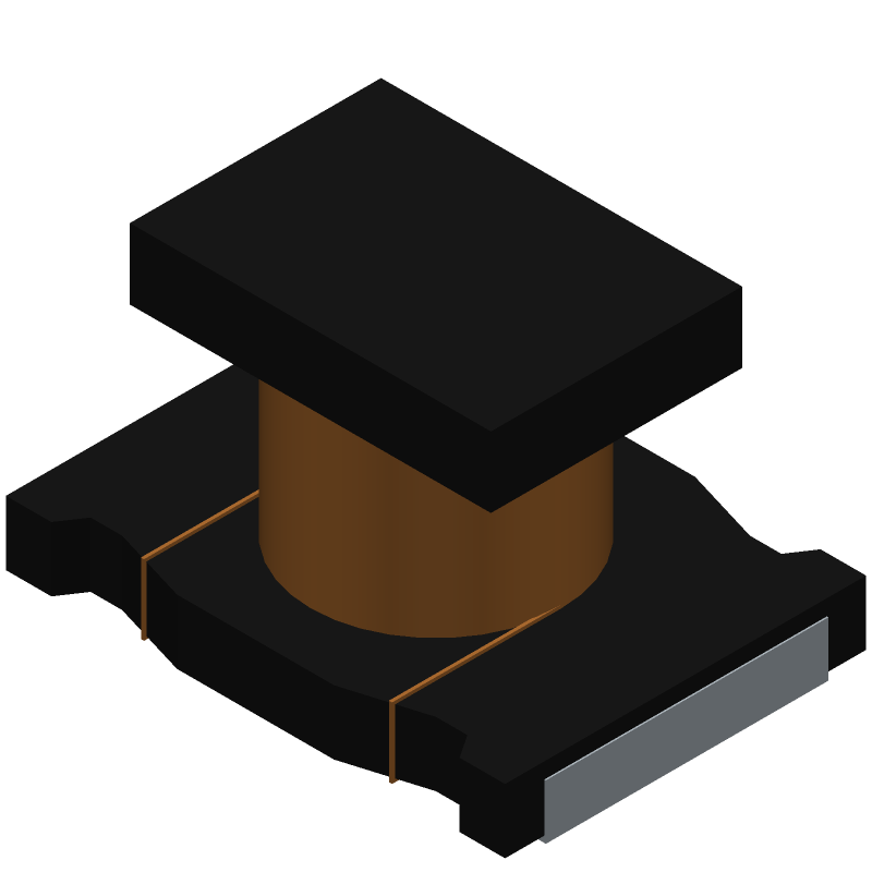 1206 Ferrite Inductor 0.88uH 10% 1MHz 60Q 180mA DCR 860mR SMT