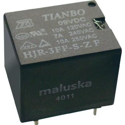 Tianbo Electronics HJR-3FF-12VDC-S-ZF PCB Mount Relay
