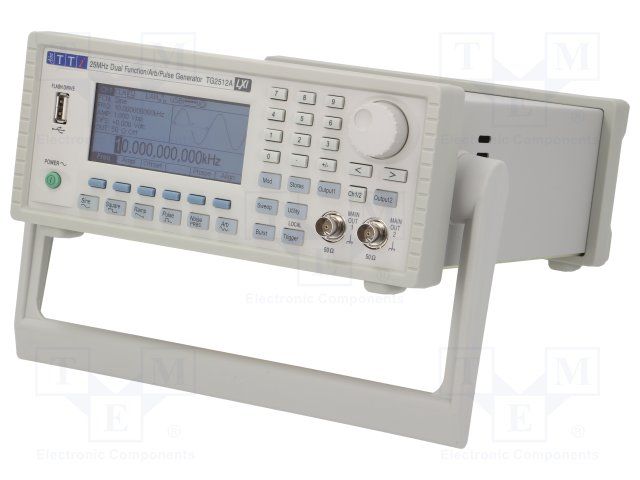 Function generator, arbitrary 2x25 MHz ARB, TG2512A, Aim-TTi