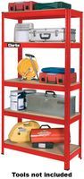 CLARKE INTERNATIONAL         CSR5350RP             SHELVING UNIT, BOLTLESS, 350KG, RED