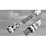 Shrink Boot Adapters 180° 12 Shell Size Electroless Nickel Aluminum Alloy