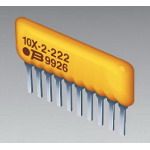 Thick Film Resistor Network, 1kR, 2%, 6-Pin SIP, Bussed, 100V