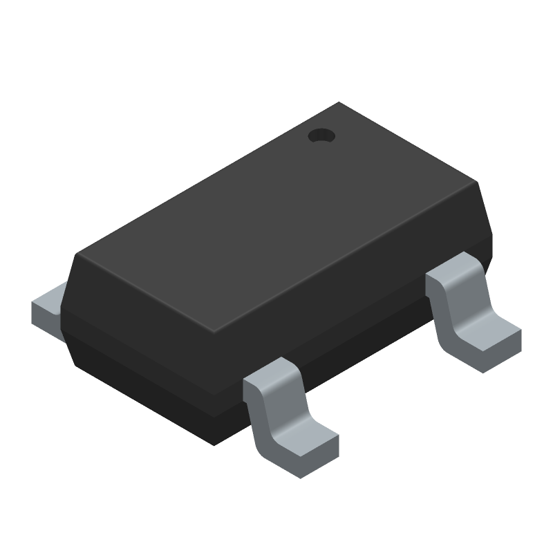 Switching Regulator, Current-mode, 0.8A, 1800kHz Switching Freq-Max, PDSO5,